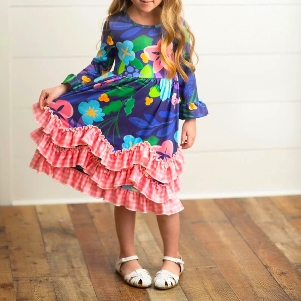 Beautiful Ruff Dress!